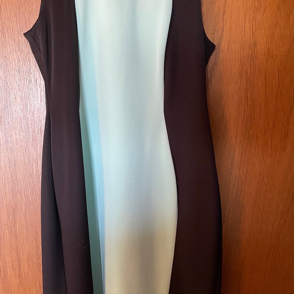 R & M mint & black Dress